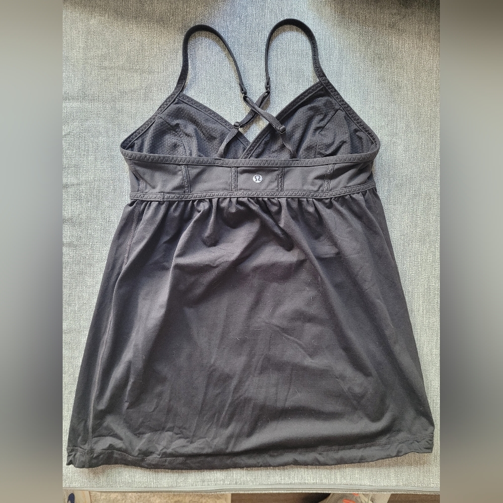 Lululemon black cami tank
